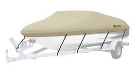 20-086-112401-0 Classic Accessories Dryguard Waterproof Boat Cover - 17ft To 19ft 102ftft Beam