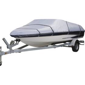 87504 Classic Accessories Silver-max Trailerable Boat Storage Cover #87504 Model Aa