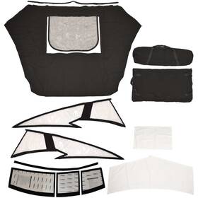 23co36a Cobalt Boats Boat Aft Curtain Enclosure 605611 A36 Black 2023 Kit