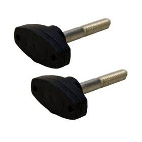 401517 Cobalt Boats Black Plastic Boat Bimini Side Mount Knobs Pair