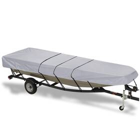 16ft-18ftl Comcaver 755801775908 Jon Boat Cover 16-18ft Long By 75in Wide Light Grey S8 16ft-18ftl/75 Inch W