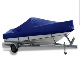 16-18.5ftx94 Comcaver Kc04182bc Boat Cover Inch Waterproof Uv And Tear Resistant V-hull