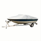 10480si4 Cover Model Denier 150 Silver 14ft Boat - 16ft Attwood Length