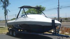 97018p-10 Cover Craft 18ft6 Inch By 102 Boat Covers For V-hull Runabout With Ski Tower Carver