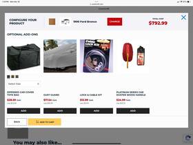 C10784d6 Covercraft Sunbrella Suv Cover For 1990 Ford Bronco Or Similar