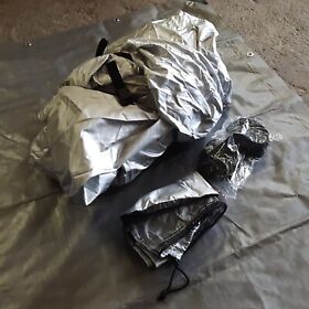 321057 Covermate 150 Universal V-hull Boat Cover 20foot-22foot X 106inch Beam Silver 2445