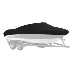 359270 Covermate Center Console Without Bow Rails O/b Cover Black 14ft6 Inch -15ft5 Boat