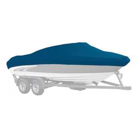 359321 Covermate Conventional Tournament Ski Boat Cover I/b 18ft6 Inch -19ft5 Blue