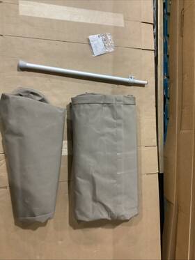 111132048 Crownline 195 Ss Bow Rider Cockpit And Cover - Taupe Out Of Box