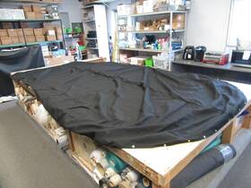 V2762308 Cruiser 2 Piece Cockpit Bow Cover Black Marine Boat