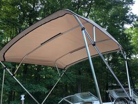 Bcobeige897sp Cypress Rowe Outfitters Cro Sunpro 50 Upf Replacement Bimini Top Canvas With Boot Beige 9 X 8