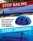 D1001 Chp Systems Boat Cover Drain Drainit Save Your And It