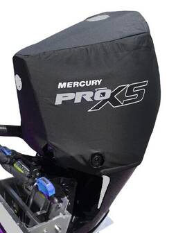 Dd26mercvented Dd26 Fishing Vented Engine Cover For Mercury 4-stroke Pro Xs 200-300 V8 Gray