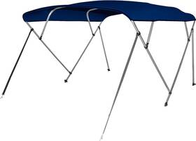 72223s-n Deck Pro Deckpro 4 Bow Boat Bimini Tops 600d Solution Dyed Polyester Marine Grade Navy