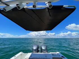 Sb-100b Dev Fishing Stern Rod Holder Black Fabric Center Console Boat Shade Canopy Top Cover