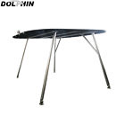 Dolphin New Walk Around Boat Top Wakeboard Tower Black Canopy