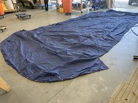 30417-07 Dowco 2004 Suntracker Pb24 Storage Cover For Double Bimini Set Up Navy Blue