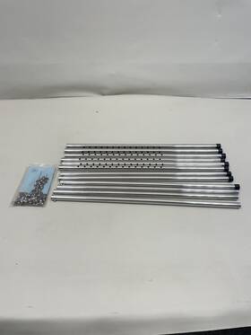 33506-14 Dowco Sun Tracker Fishin Barge 24 Pontoon Cover Support Poles Set Of 6