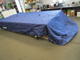 35269-07 Dowco Lowe Sf 232 Fcs Pontoon Cover Navy Blue Marine Boat