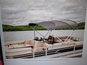 44332-20 Dowco G3 Suncatcher Pontoon Boat Rear Bimini Canvas -44332-20