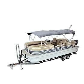 45547-11 Dowco Suntracker 2017-18 Double Bimini Canvas 22ft Fbarge Dlx/xp3 Oem-charcoal