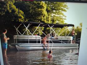 46296-14 Dowco G3 Suncatcher Pontoon Boat Bow Canopy Canvas-