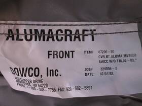 67206-00 Dowco Alumacraft Mv1650 Aw Center Console Without Trolling Motor Grey Boat Cover