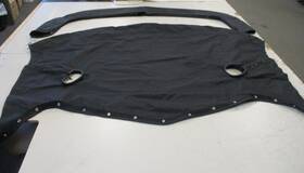 44549-14 Dowco / Larson Boats 13 Lsr 2300 Forward Extension Bimini Top And Boot Black Boat