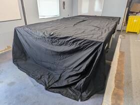 36279-14 Dowco / Lowe Infinity 270 Cl Double Canopy Cover 2015-2017 Black Marine Boat