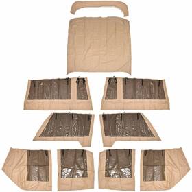 64040-08n Dowco Marine Sun Tracker Pontoon Boat Enclosure Curtains Pb 25 Kit