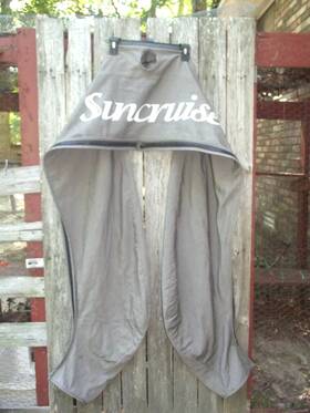 64301-02 Dowco Marine Suncruiser Boat Bimini Grey Boot Fishing Barge 2006 Zip Up