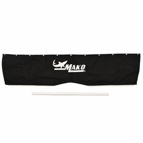 685497-14 Dowco Marine Mako Boat Front Curtain 178550 Pro 17 Skiff Black