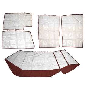 72868-12 Dowco Marine Suncatcher Pontoon Boat Rear Curtain Kit Lx 20 C / 320
