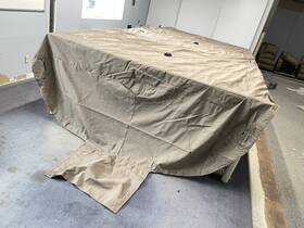39128-75 Dowco Suncatcher G3 Elite 324 Sl 2021 Double Canopy Cover Linen Tweed Boat