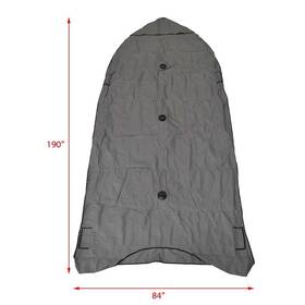 22030006996 Dufort Covers Alumacraft Boat Travel Cover 165 Escape Cs Gray 2013