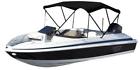 E-543b Eevelle Eclipse Bow Boat Bimini Top Cover Black Anodized Aluminum