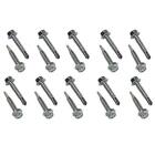 E-track Metal Screw 20 Piece Fastener Set 1/4inchx1-1/4inch Self-driller