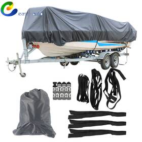 Ea490912su East-auto 14 15 16 Ft Boat Cover Waterproof Dustproof And Ultraviolet-proof New
