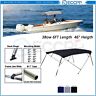 E1705-90-1701cp Eccpp 600d Boat Roof Cover 3bow 61inch-96inch With 6ft Length Waterproof Outdoor
