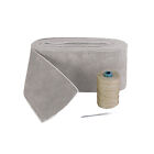 733-22-30-gr1 Edson Marine Leather 22inch 30inch Dove Gray Wheel Rim Covering Kit