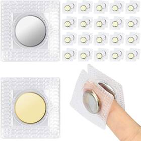 H136600-e001455504fba Eeekit Hidden Sew In Magnetic Snap 20 Pairs Invisible Pvc Purse Style 2