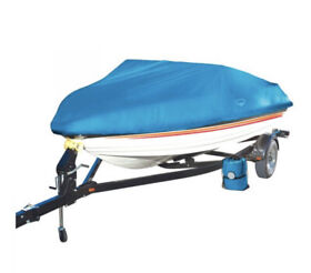 Wos-2022b Eevelle Wake Boat Cover Blue Monsoon Open Box Read