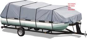 Eliteshield 810030286905 21ft -24ft L Deluxe Trailerable Pontoon Boat Cover Heavy Duty Waterproof Storage