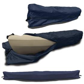 Ebu-c0 Eliteshield Canoe Cover Kayak 9 Ft-10 Ft Long 96 Inches Girth Navy Color