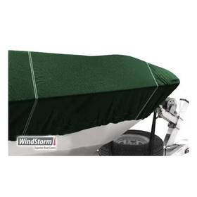 Wswbb2096b-htr Eliteshield Windstorm Bass Boat Cover - Hunter Green