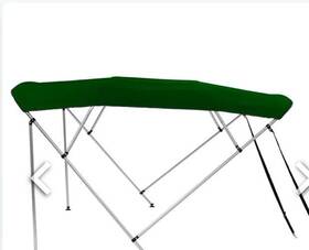 Btts64645h Empire Covers 4 Bow 10 Ft Pontoon Bimini Top Replacement Fabric W 97-103 L 120. Hunter Green