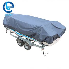 305647 Etecgo 600d V-hull Boat Cover 16-18.5ft Heavy Duty Trailerabl Runabout Waterproof