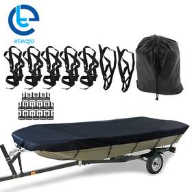 483345 Etecgo 14ft 70inch Jon Boat Cover For Protection Waterproof Heavy Duty