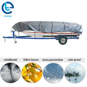 483506 Etecgo Waterproof For Jon Boat Cover 210d 12ft Heavy Duty Trailerable