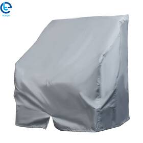 602554 Etecgo Canvas Waterproof Marine Boat Center Console Cover 600d Gray 60 Inch H 44 L 36 W